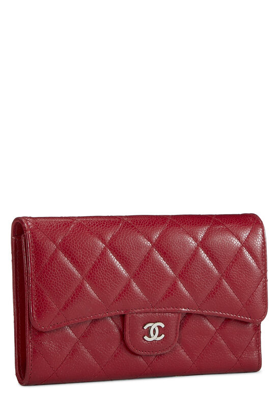 Red Caviar Classic Flap Wallet, , large image number 2