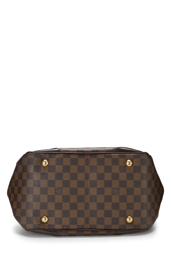 Louis Vuitton Verona GM Damier Ebene Shoulder Handbag