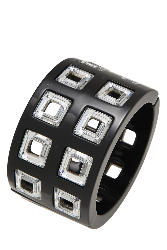 Black Crystal Cuff, , large image number 1