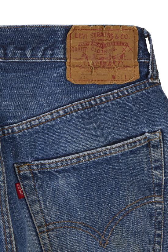 501 Single Stitch Red Line