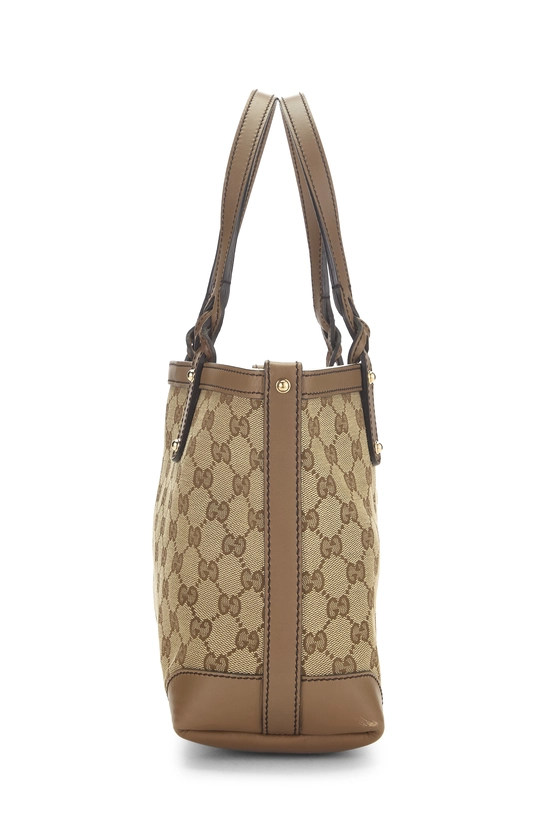 Brown Original GG Canvas Craft Tote Small, , large image number 2