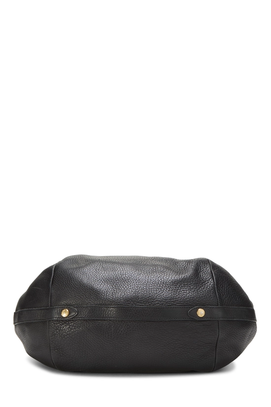 Black Vitello Daino Hobo, , large image number 4