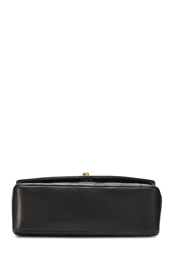 Black Quilted Lambskin Diana Flap Small, , large image number 4