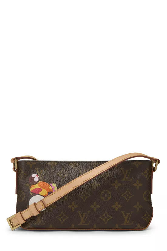 Takashi Murakami x Louis Vuitton Monogram Canvas Panda Trotteur, , large image number 3