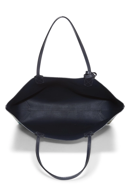 Blue GG Blooms Supreme Canvas Reversible Tote, , large image number 5