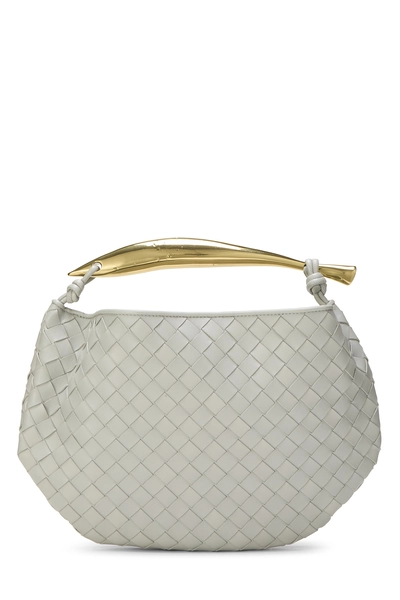 Bottega Veneta Grey Intrecciato Sardine Bag