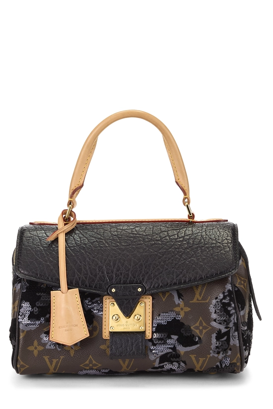 Black Monogram Fleur de Jais Carrousel Bag, , large image number 0