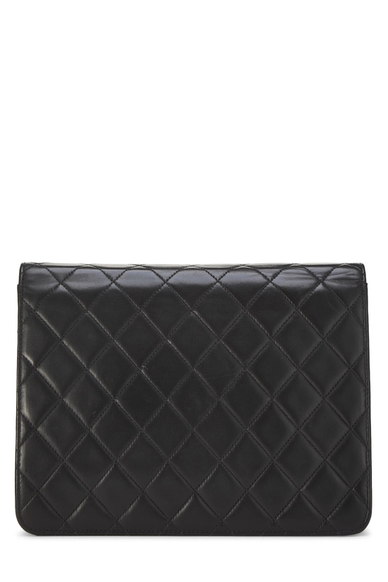 Black Quilted Lambskin Ex Flap Small, , large image number 3
