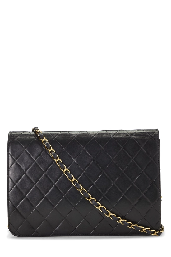 Black Quilted Lambskin Turnlock Ex Flap Medium, , large image number 3