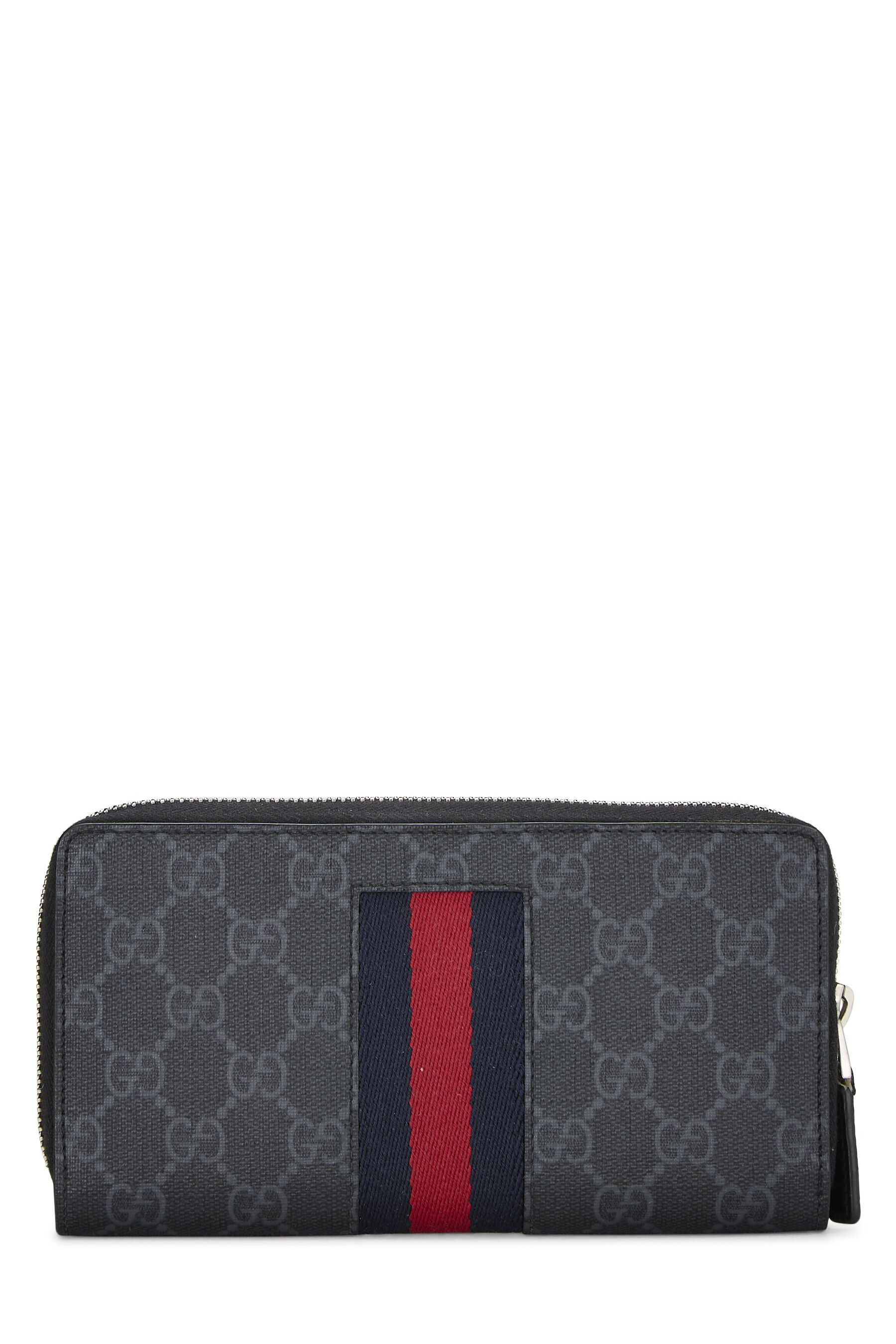 gucci canvas zip around wallet