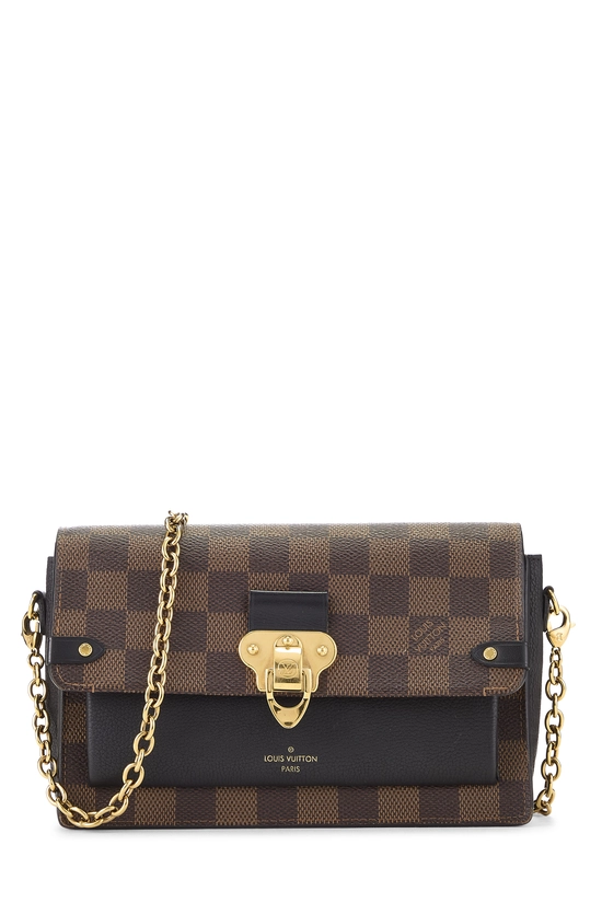 Damier Ebene Vavin Wallet On Chain (WOC), , large image number 0