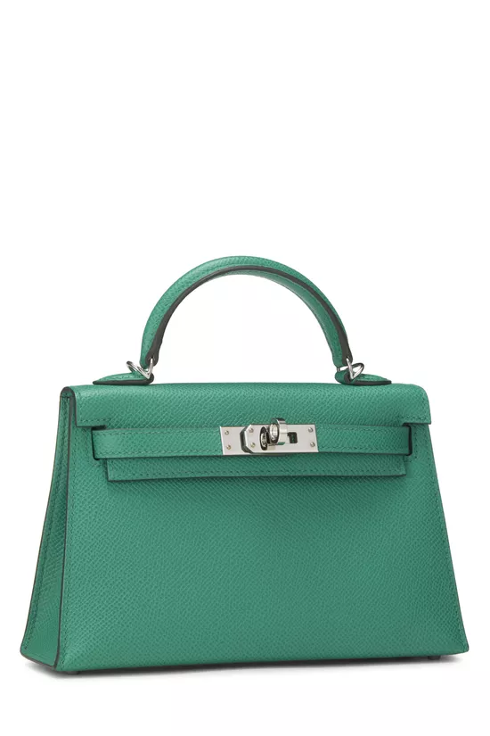 Vert Jade Epsom Sellier Kelly 20 Mini, , large image number 1