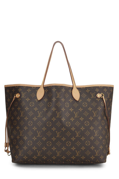 Pink Monogram Canvas Neverfull GM NM