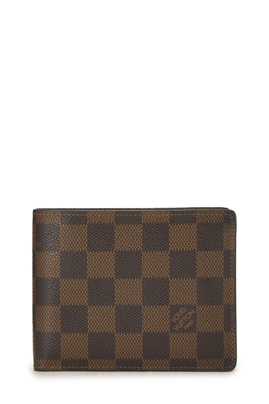 Damier Ebene Florin Wallet, , large image number 0