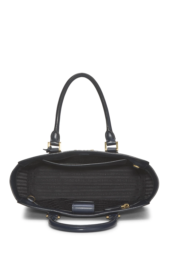 Navy Saffiano Convertible Handbag Small, , large image number 5