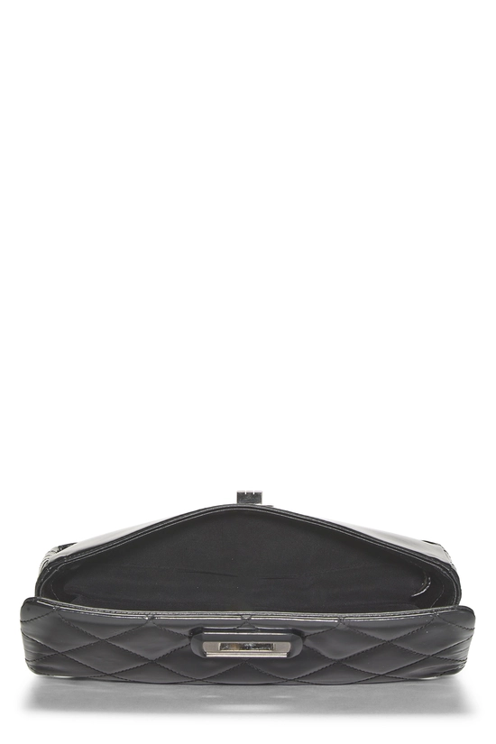 Black Patent Leather Reissue Flap Bag, , large image number 5
