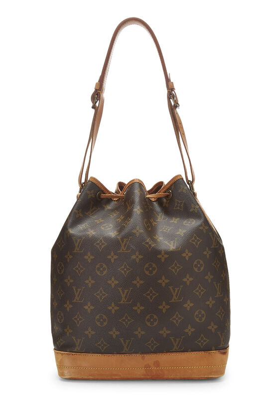 Shop for Louis Vuitton Monogram Canvas Leather Noe GM Drawstring Bag -  Shipped from USA