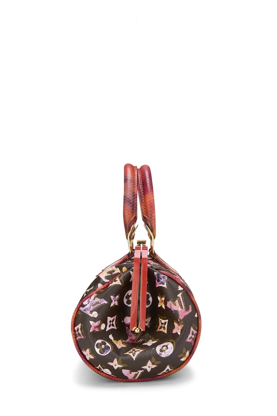 Richard Prince x Louis Vuitton Monogram Watercolor Aquarelle Papillon Frame Bag, , large image number 2