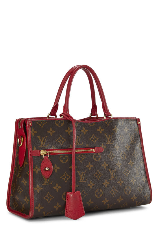 Red & Monogram Canvas Popincourt PM NM, , large image number 2