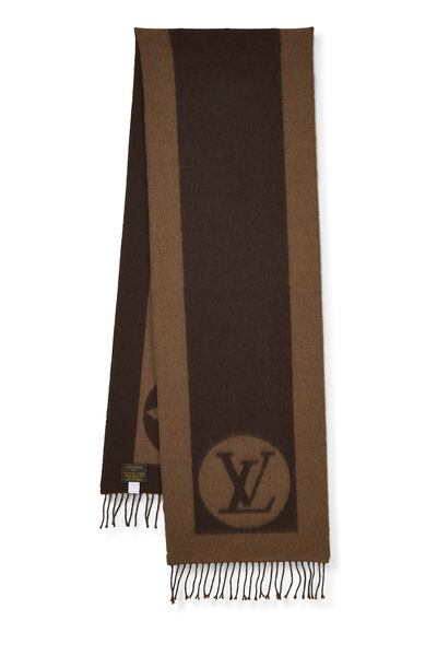 Brown Wool Cardiff Scarf