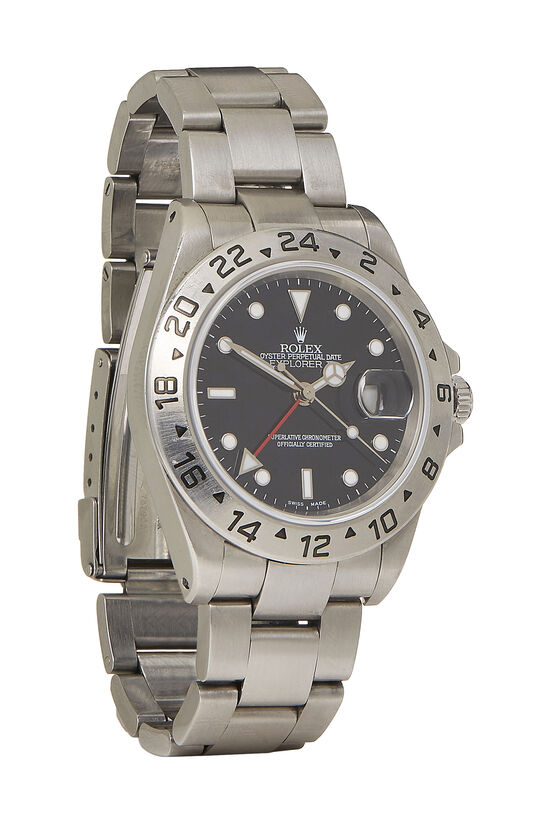 Stainless Steel Explorer II 16570 40mm, , large image number 0