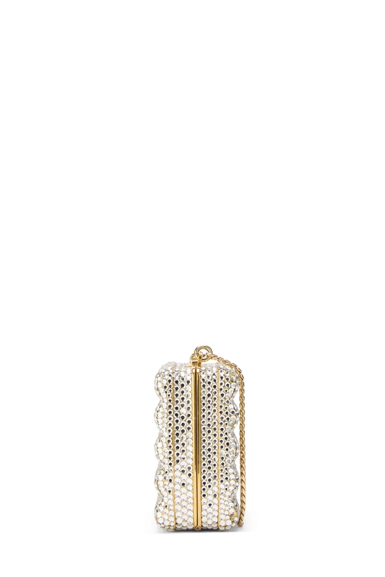 Gold Crystal Minaudiere Small, , large image number 2