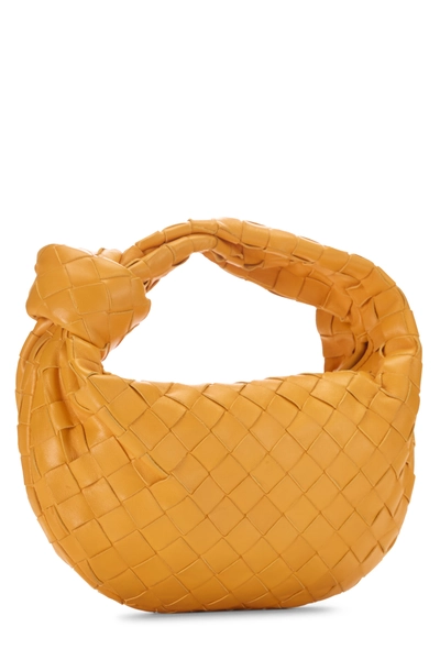 Bottega Veneta Orange Intrecciato Leather Jodie Mini — photo 2