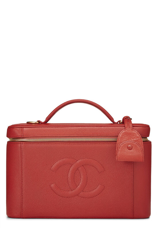 Chanel - Red Caviar Timeless Vanity Large