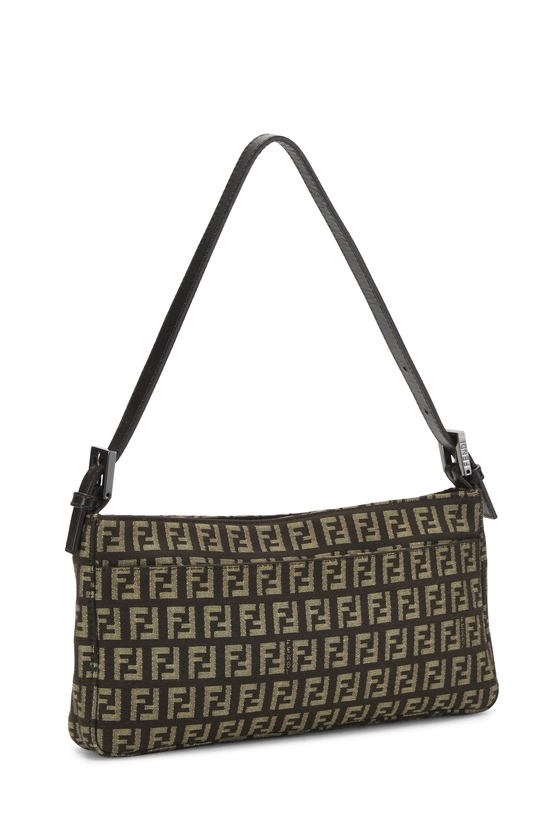Brown Zucchino Canvas Shoulder Bag, , large image number 1