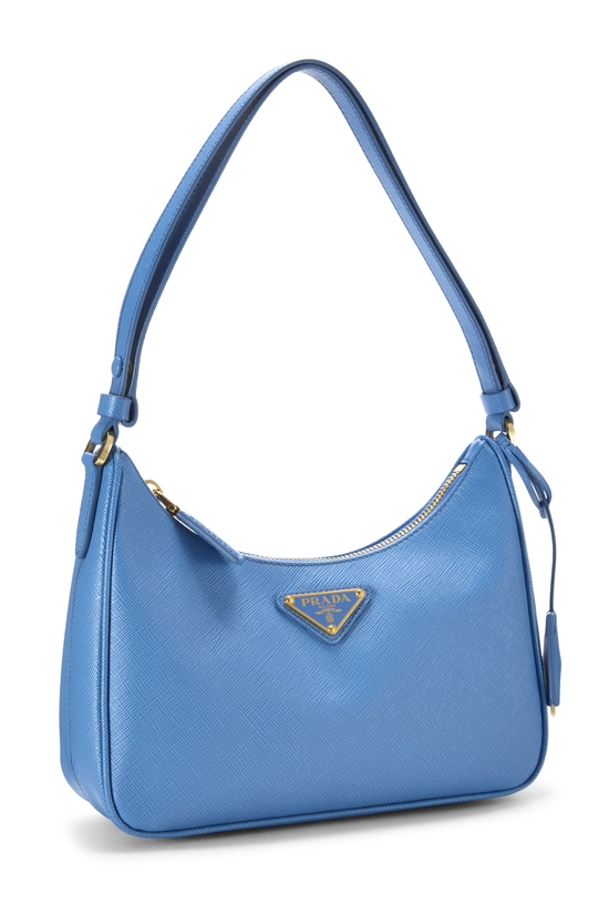 Blue Saffiano Re-Edition 2005 Mini, , large image number 1