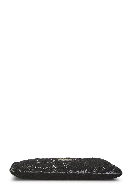 Black Sequin Handbag, , large image number 4