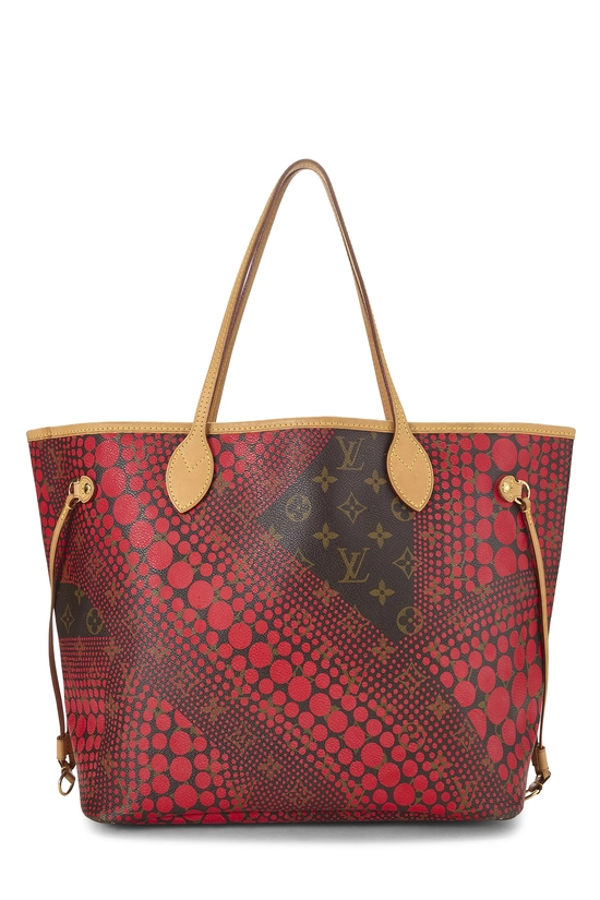 Yayoi Kusama x Louis Vuitton Red Monogram Dots Infinity Neverfull MM, , large image number 0