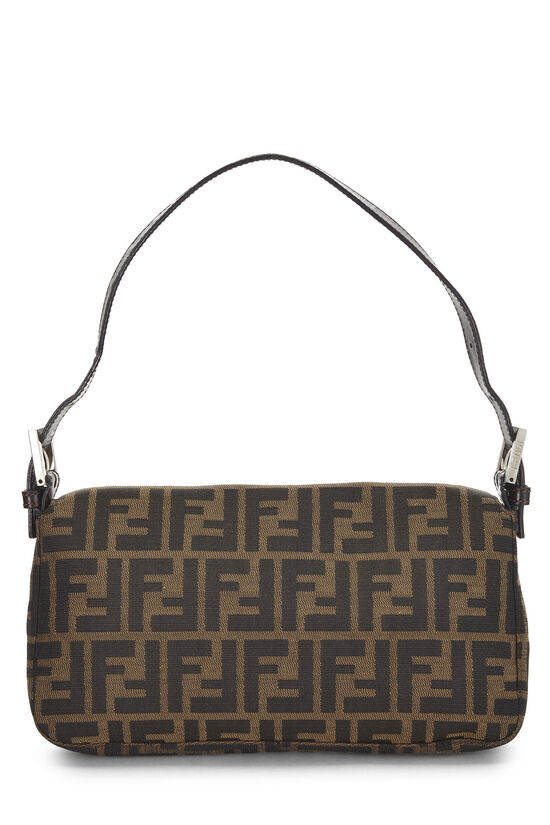 Brown Zucca Canvas Baguette, , large image number 3