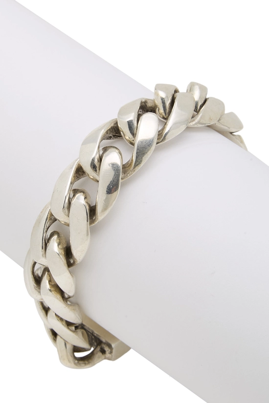 Sterling Silver 3 Cross ID Bracelet, , large image number 1