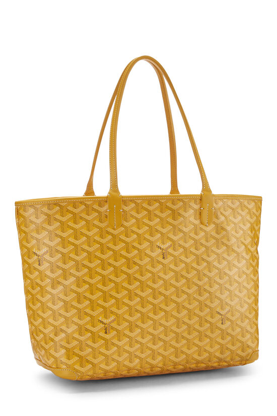 Yellow Goyardine Canvas Artois PM, , large image number 1