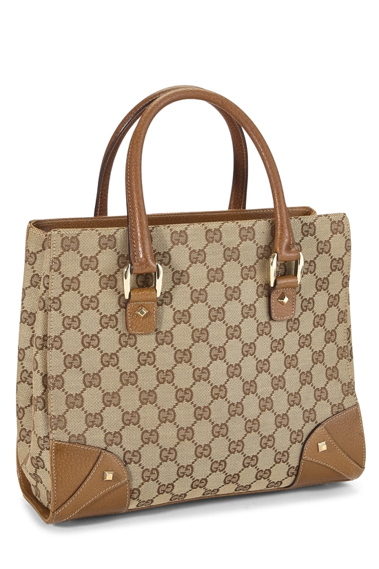 Original GG Canvas Studded Handbag, , large image number 1