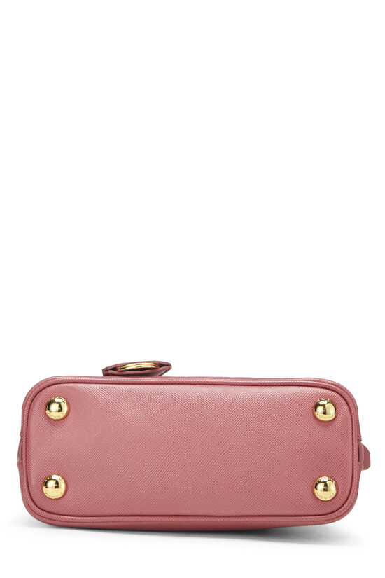 Pink Saffiano Leather Promenade Mini, , large image number 5
