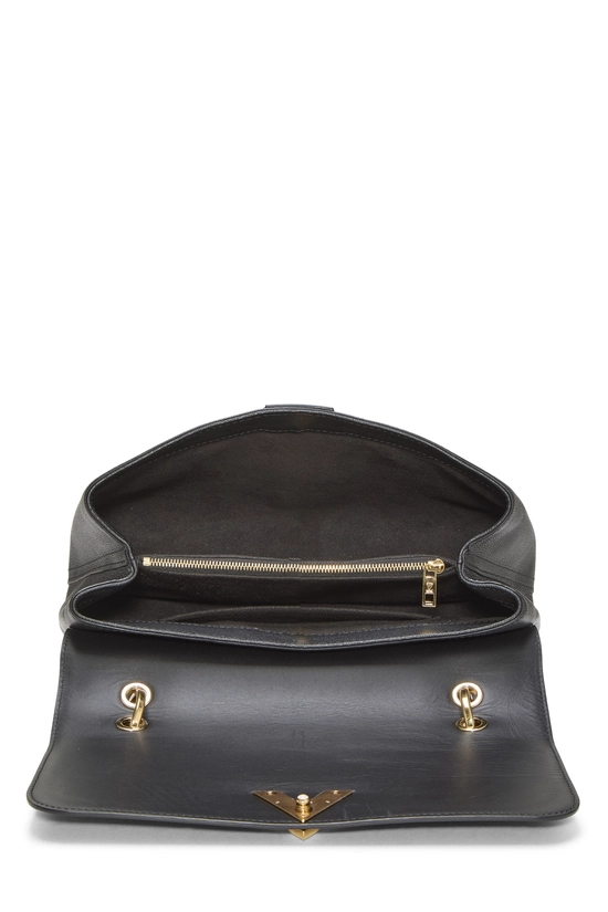 Black Calfskin Very One Top Handle Bag, , large image number 5