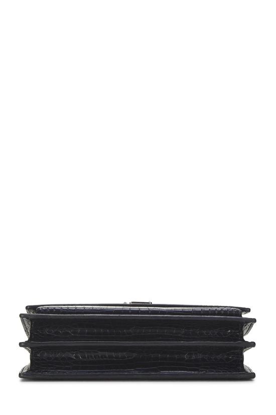 Navy Embossed Leather Sunset Medium, , large image number 4