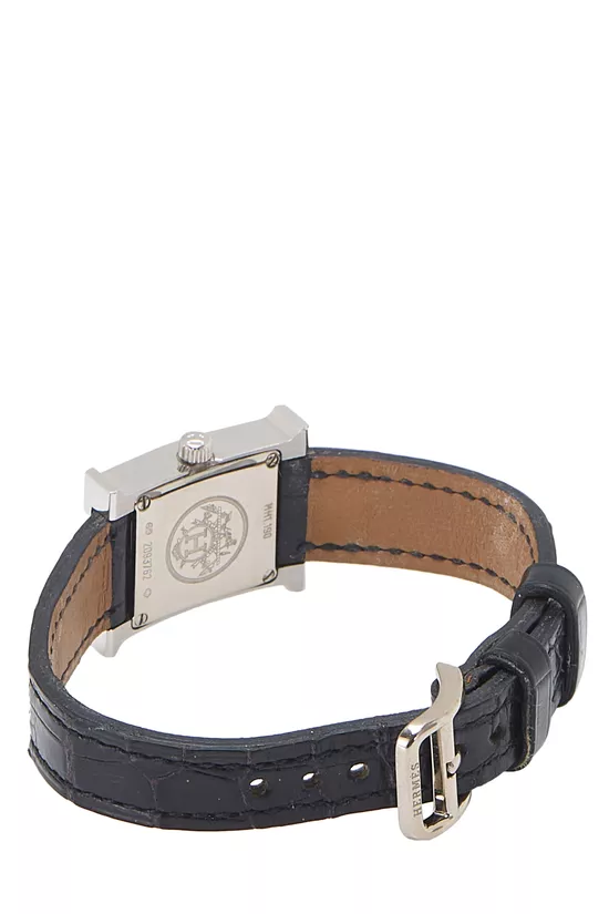 Black & Stainless Steel H Hour PM, , large image number 1