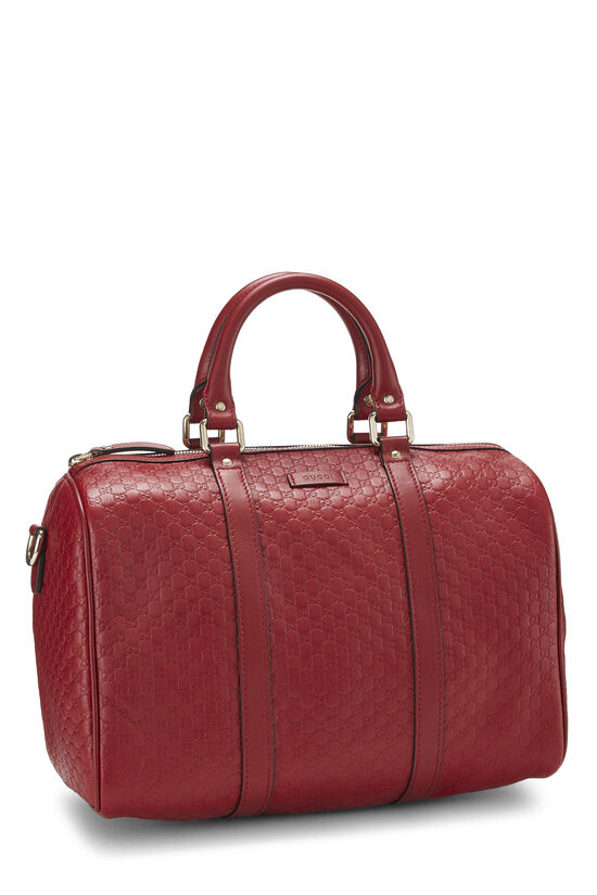 Red Microguccissima Leather Joy Boston, , large image number 1