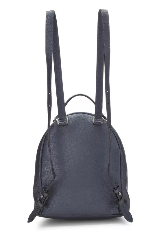 Bleu Infini Monogram Empreinte Pins Sorbonne Backpack, , large image number 3