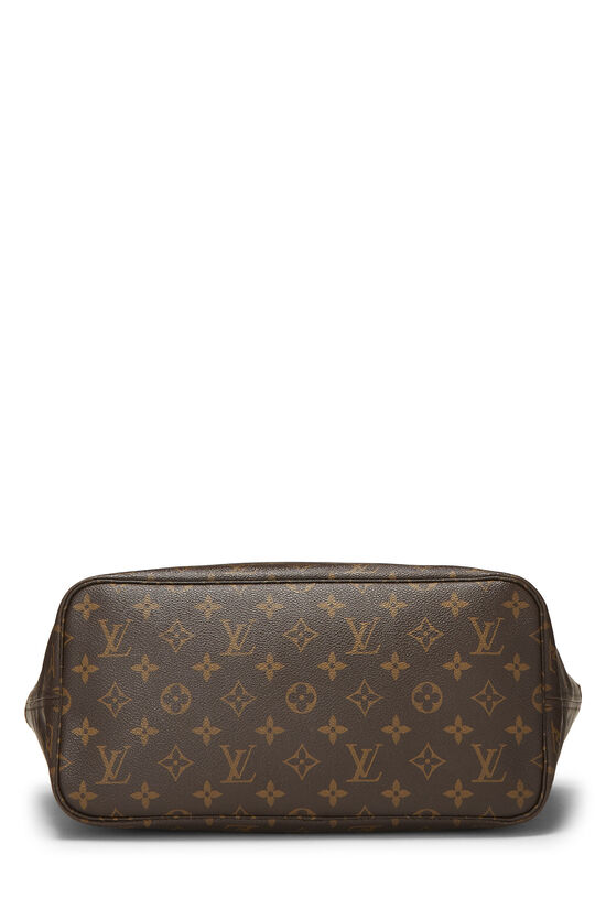Yellow Monogram Canvas Neverfull MM NM, , large image number 4