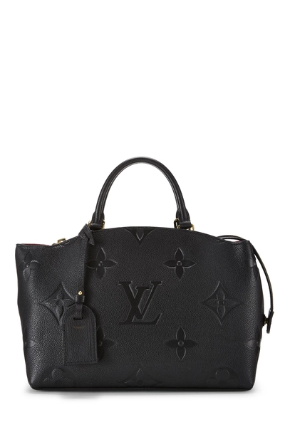 Louis Vuitton Black Monogram Empreinte Giant Monogram Grand Palais