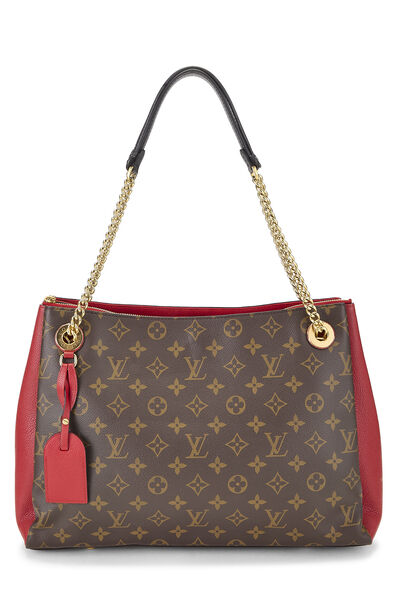 Red Monogram Canvas Surene MM