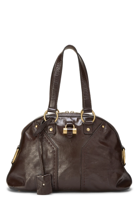 Brown Leather Muse Medium, , large image number 0