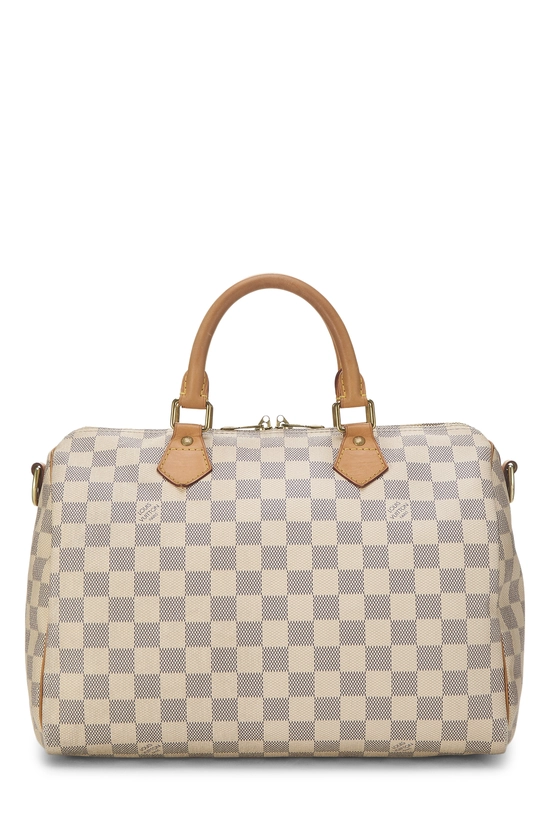 Damier Azur Speedy Bandouliere 30, , large image number 0