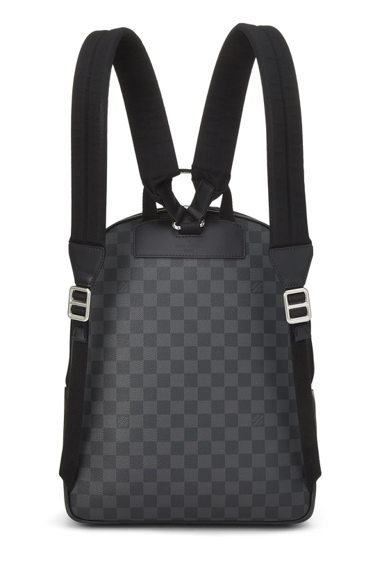 Black Damier Graphite Josh Backpack, , large image number 3
