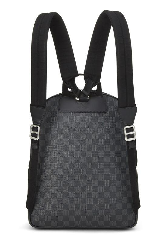 Black Damier Graphite Josh Backpack, , large image number 3