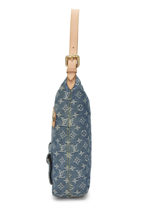 Blue Monogram Denim Baggy GM, , large image number 2